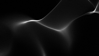 Abstract digital wave