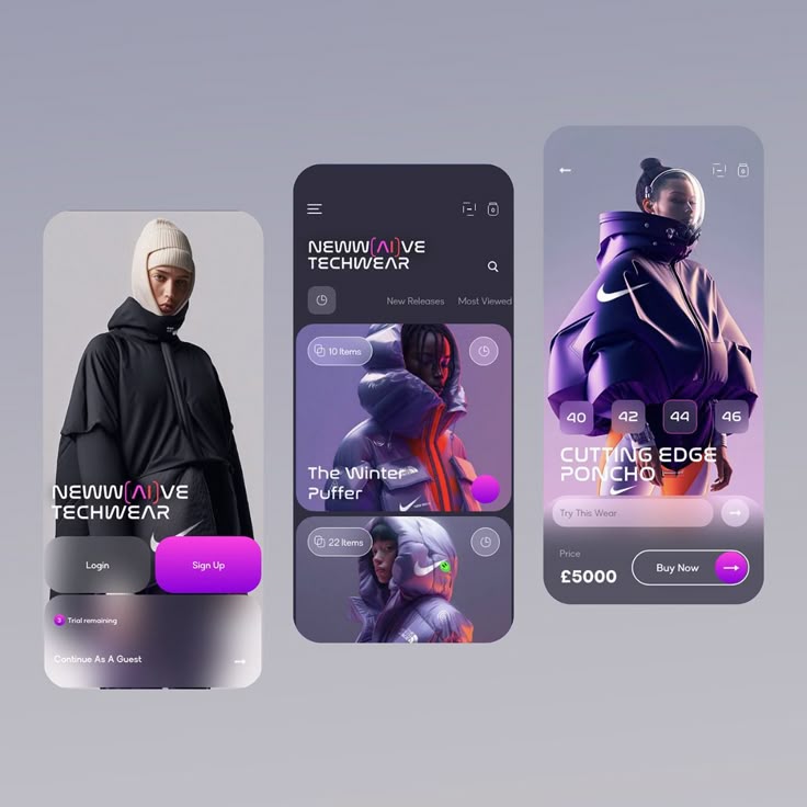 Fashion retail mobile application